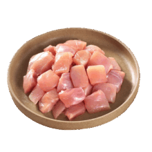 1号会员店 鸡腿肉丁 出口级食材 净重2斤
