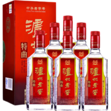 泸州老窖 特曲 52° 浓香型白酒 500ml×6瓶