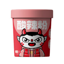 食族人 定制版酸辣粉 110g*1 方便速食冲泡夜宵