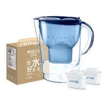 PLUS：碧然德 净水壶 海洋系列 3.5L蓝色1壶3芯
