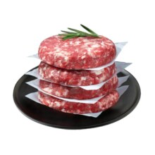 88VIP: 农夫好牛澳洲谷饲原切牛肉饼儿童早餐汉堡肉800克
