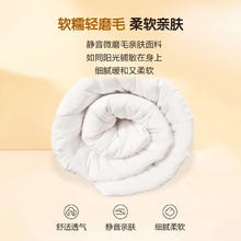 国家补贴：1号会员店 100%澳洲进口纯羊毛被A类羊绒抗菌羊毛加厚保暖被芯 200*230cm