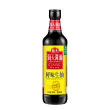 海天 鲜味生抽酱油 500ml 酿造酱油 经典系列 点蘸提鲜凉拌
