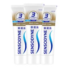sensodyne 舒适达 多效护理牙膏 含氟防蛀去牙渍 180g*3