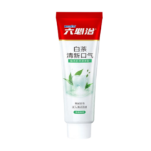 六必治 白茶清新口气牙膏 120g 含氟防蛀 去口臭
