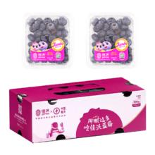 佳沃 云南花香蓝莓 14mm+ 125g/盒 6盒装