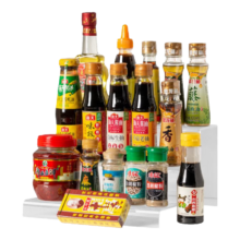 海天 家用厨房调味品套装 酱油醋盐炒菜佐料 礼盒宿舍小瓶5件套