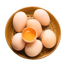 农家散养新鲜土鸡蛋 单枚40g 4枚装 京东包邮