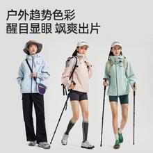 企鹅骆驼 联名游鳞 冲锋衣 男女同款 登山户外夹克 M35BA31058A