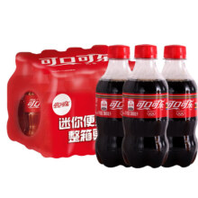 可口可乐 经典可乐 瓶装原味 300ml 12瓶
