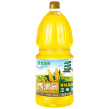 香满园 天天谷香 玉米油 1.8L 非转基因 压榨 含植物甾醇 金龙鱼荣誉出品