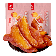 plus会员：比比赞 带皮小香薯红薯干 250g袋装 软糯0添加*3件