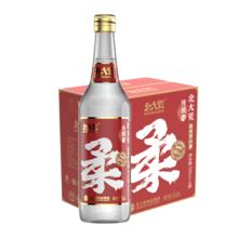 北大荒 柔 42度 500mL 浓香型纯粮白酒 6瓶装