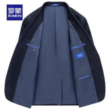 罗蒙 男士新款含羊毛西服