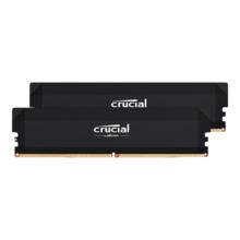 英睿达 Pro DDR5 6000MHz 台式机内存 马甲条 黑色 32GB 16GBx2 C36