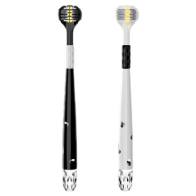 ORALGOS 三面牙刷软毛成人款 C型刷头 2支装