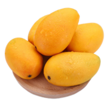 玖原农珍 青皮金煌芒果 当季现摘 5斤净果4.5斤（200-400g）