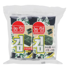 农亨 原味岩烧海苔片 16g 即食紫菜片 2g×8包