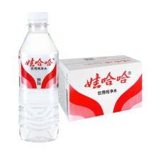 娃哈哈 纯净水饮用水 350ml*24瓶整箱