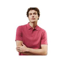 UR UR2025春季男装商务轻通勤百搭Polo领短袖T恤UMB450003 紫红 S