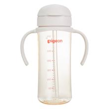 贝亲 自然成长翻盖直饮吸管奶瓶330ml 18月+ AA278