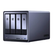 绿联 DXP4800 四盘位NAS 家用网络存储器 N100芯片 AI相册 文件同步