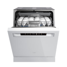 老板（Robam）【21天智能投洗】盐系G2Max150升以上大容量嵌入式洗碗机家用全自动开关门独立消毒烘干W76A-G2