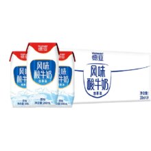 88VIP、德亚 常温原味酸牛奶 200ml*24盒