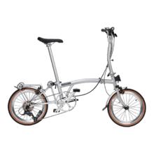 京东PLUS：CRANSTON R9 16寸9速三折叠成人超轻便携城市复古小布折叠自行车