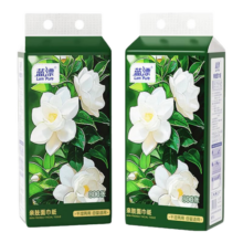 蓝漂山茶花系列800张悬挂式抽纸卫生纸4层加厚家庭装批发 4层800张*2提