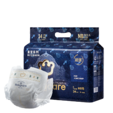 Babycare 皇室狮子王国纸尿裤 NB34片 NB（5kg以下）