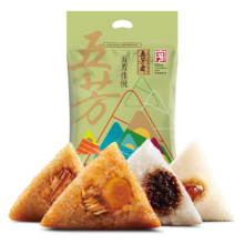 五芳斋 中华老字号 嘉兴特产粽子袋装 端午节团购量贩装肉粽早餐棕礼袋 五芳佳悦1000克