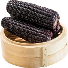 京东换购：正宗黑糯玉米 新鲜黏玉米棒 5根*150g 富含花青素 京东包邮
