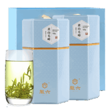 徽六 黄山毛峰绿茶 250g 特级三等 明前嫩芽 配礼品袋