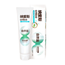 纳爱斯 自然盐白 牙膏 200g