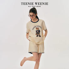 TEENIE WEENIE 【亲肤软糯】 女士夏季透气休闲家居服套装