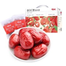 百草味 每日红枣 900g 新疆灰枣 免洗独立小包装 甜心灰枣