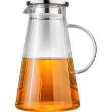 乐唯诗 乐韵高硼玻璃水壶 1.6L 透明款 耐高温防爆大容量凉水壶