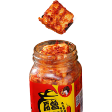 香辣无油腐乳霉豆腐 湖南特产 手工下饭菜 毛豆腐 210g 两瓶