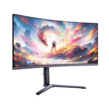 34英寸电竞显示器 HDR400 WQHD曲面屏 1500R低蓝光 180Hz 支持升降 2026款