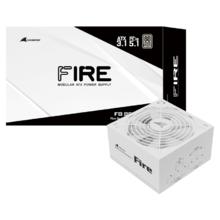 长城 额定850W F8 白色白金牌全模组电源 ATX3.1 原生PCIe5.1 自动启停 全电压 闪电加速