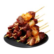 大希地 安格斯牛肉串240g*2袋 （约40串）冷冻 调味整切牛肉 烧烤食材