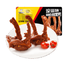 周黑鸭 卤鸭锁骨150g 锁鲜星享盒装 武汉特产
