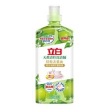 立白 青柠洗洁精 家用食品级A类 厨房去异味果蔬清洁 1瓶