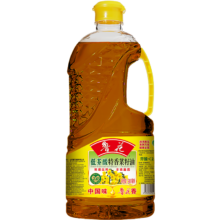 鲁花 低芥酸特香菜籽油 物理压榨 900ml 非转基因