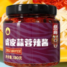 虎邦 虎皮蒜蓉辣酱 130g *4件