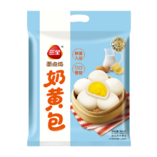 PLUS会员: 三全 奶黄包960g约32只 儿童早餐半成品家庭包点即食方便速食食品