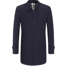 雅戈尔 风衣男翻领单风衣 GYDF424995FQA 藏青色 M 170/92A