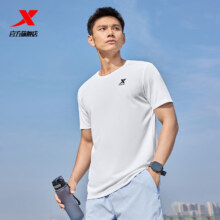 特步 XTEP 男装速干透气运动短袖T恤 多色多码数可选*拍3件