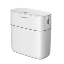 佳帮手 抽绳打包垃圾桶 12.9L 带盖 夹缝桶 家用大号